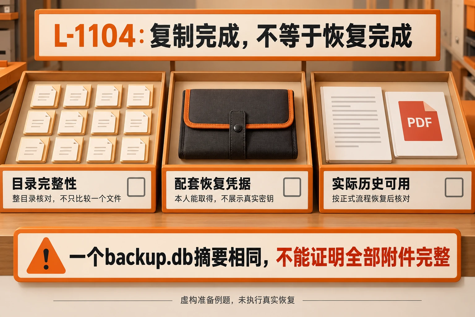 L1104复制准备和实际恢复验收分开,原设备在未确认前保留的原创图